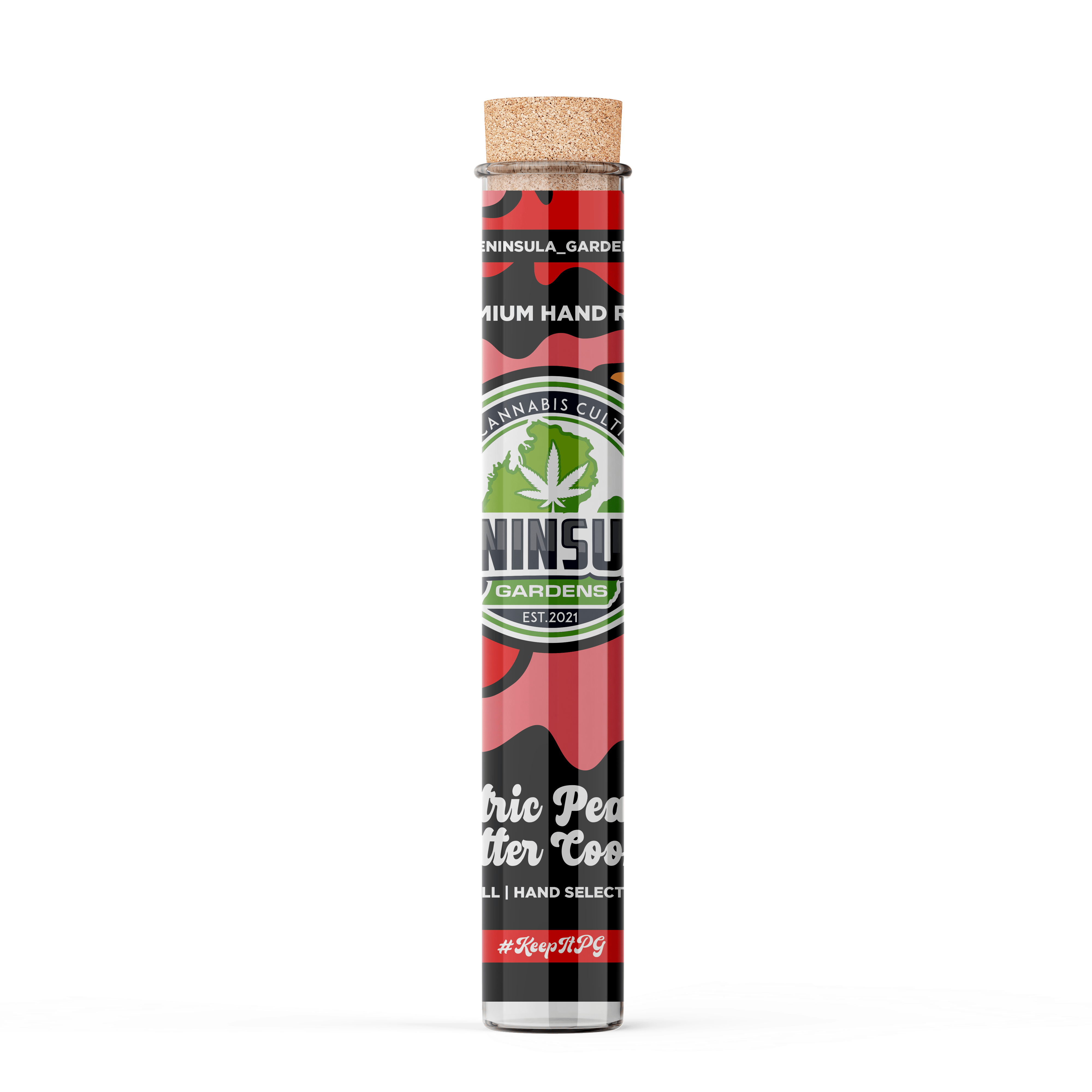 Peninsula Gardens - Peninsula Gardens | Electric Peanut Butter Cookie Handrolled | Joint | 1g - 1