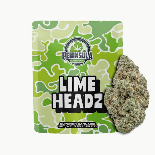 Peninsula Gardens - Lime Headz Pre-Packed 3.5g - 1