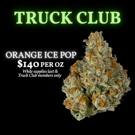 Green Truck - Truck Club Exclusive - Orange Ice Pop - 28g - 1