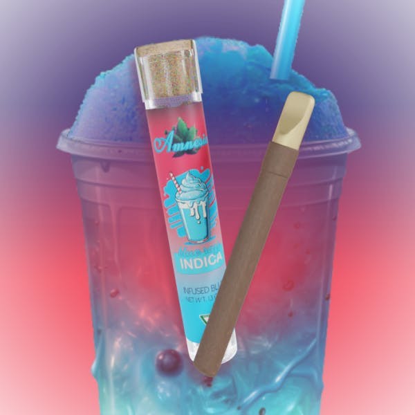 Amnesia MI - Amnesia MI | Blue Razz | Wood Tip Blunt | 1.3g - 1