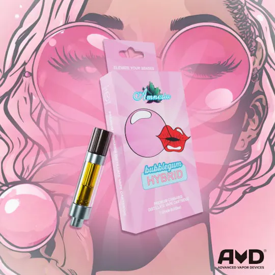 Amnesia MI - Amnesia MI | Bubble Gum | Cartridge | 1g - 1