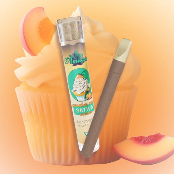 Amnesia MI - Amnesia MI | Peaches And Cream | Wood Tip Blunt | 1.3g - 1
