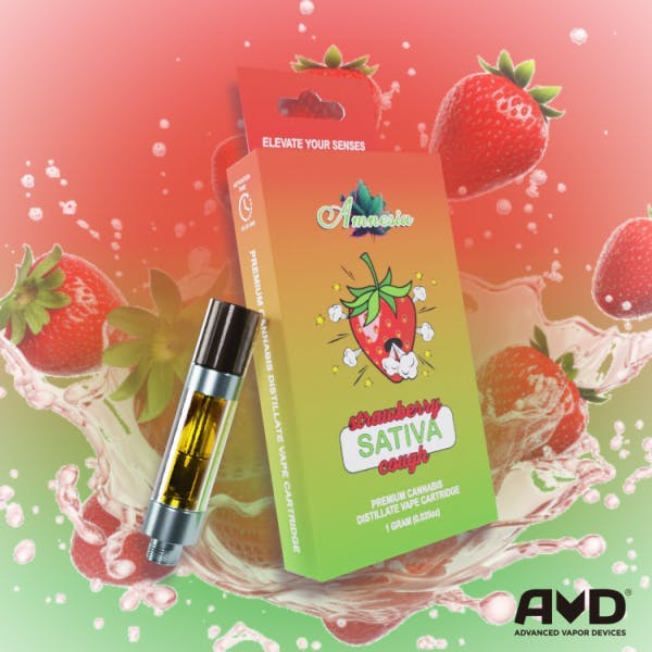 Amnesia MI - Amnesia MI | Strawberry Cough | Cartridge | 1g - 1