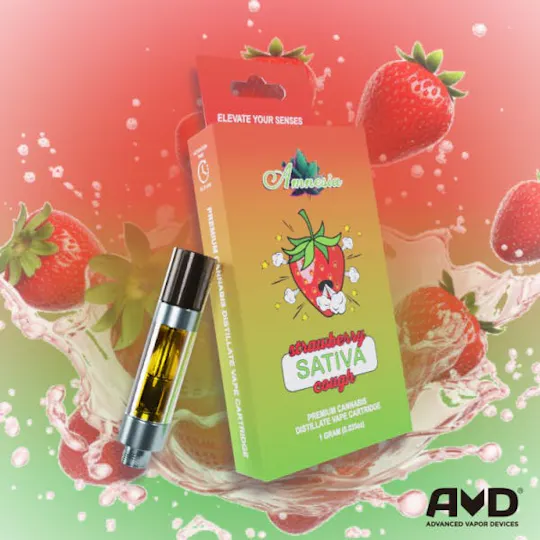 Amnesia MI - Amnesia MI | Strawberry Cough | Cartridge | 1g - 1