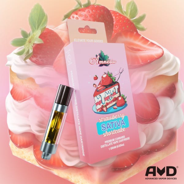 Amnesia MI - Amnesia MI | Strawberry Shortcake | Cartridge | 1g - 1