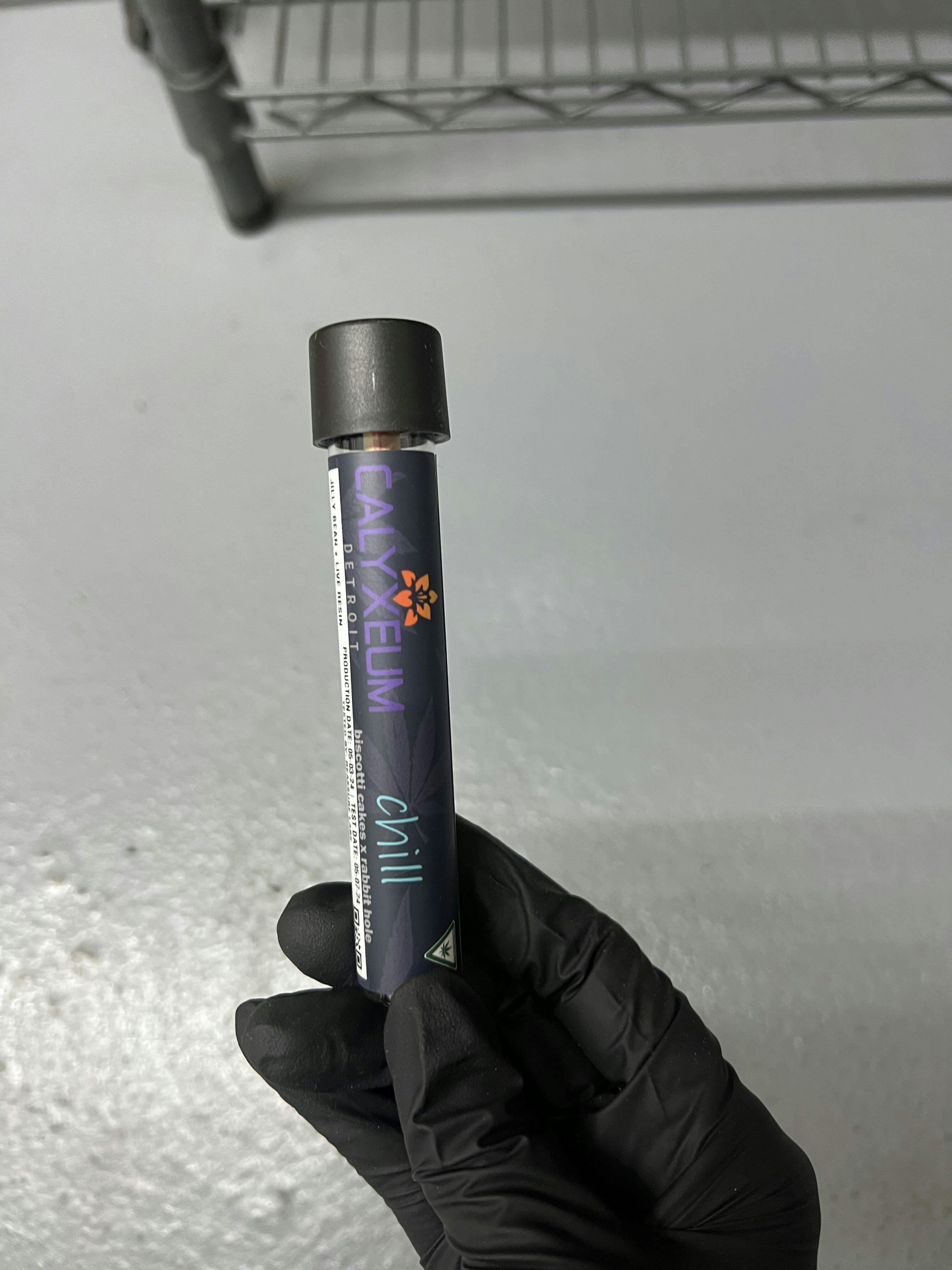 Calyxeum - Jilly Bean X Live Resin Infused Pre Roll 1 g - 1