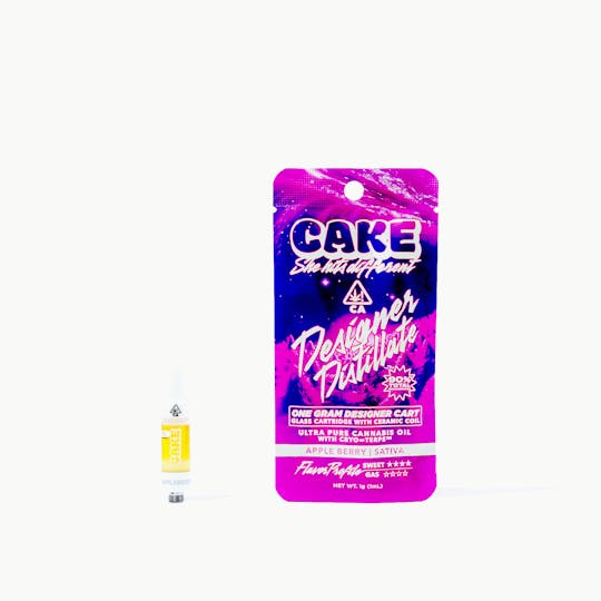 CAKE she hits different - Appleberry - 1g - Sativa - Cartridge - 1
