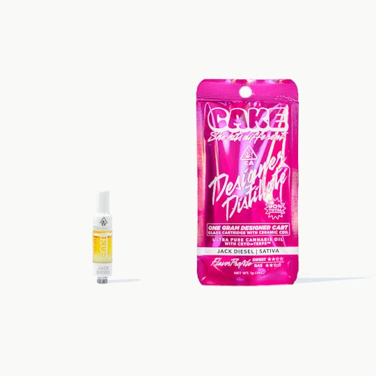 CAKE she hits different - Jack Diesel - 1g - Sativa - Cartridge - 1