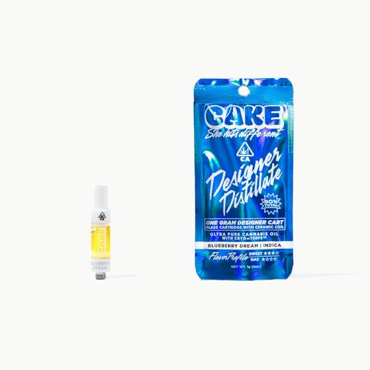 CAKE she hits different - Blueberry Dream - 1g - Indica- Cartridge - 1