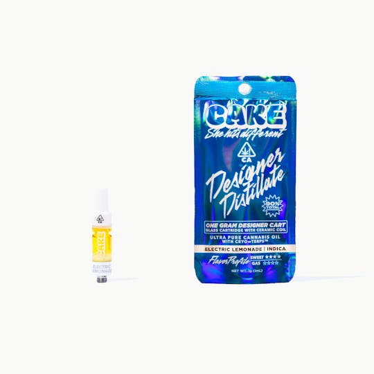 CAKE she hits different - Electric Lemonade - 1g - Indica- Cartridge - 1