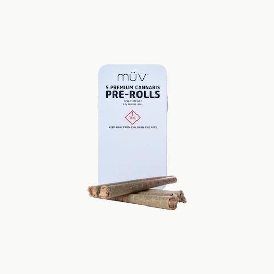 MÜV Cannabis Infused Products - MÜV Gelanoid Pre-Roll Pack 3.5g (5 pk) - 1