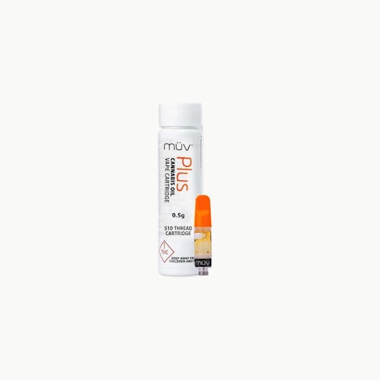 MÜV Cannabis Infused Products - MÜV Plus Gelato 33 Vape Cartridges 0.5g - 1