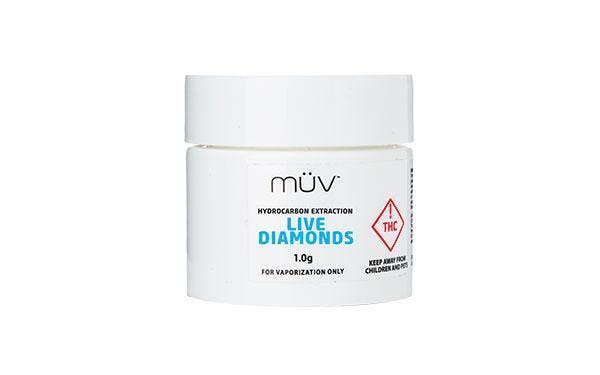 MÜV Cannabis Infused Products - MÜV Live Diamonds 1g - 1