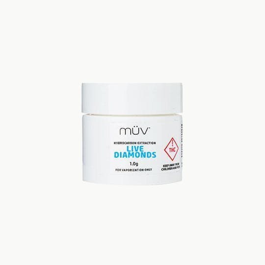 MÜV Cannabis Infused Products - MÜV Live Diamonds 1g - 1