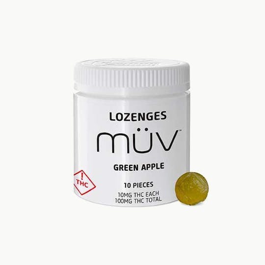 MÜV Cannabis Infused Products - MÜV Lozenges Wildberry 1:1 100mg - 1