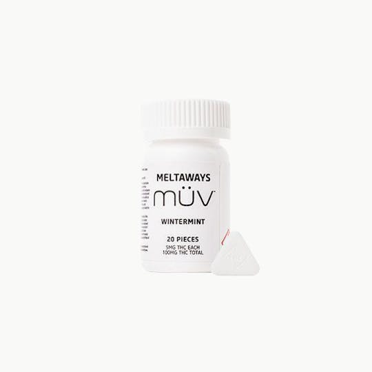 MÜV Cannabis Infused Products - MÜV Meltaways Cinnamon THC 100mg - 1