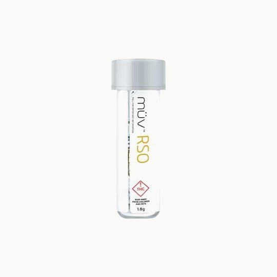 MÜV Cannabis Infused Products - MÜV RSO Cannabis Syringe 1g - 1