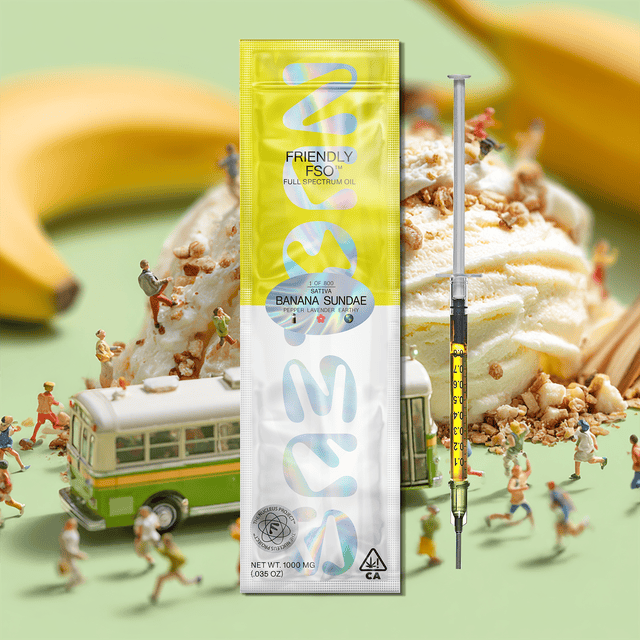 Friendly Brand - Friendly Brand | Nuresin Applicator | Banana Sundae | Extract Oils | 1g - 1