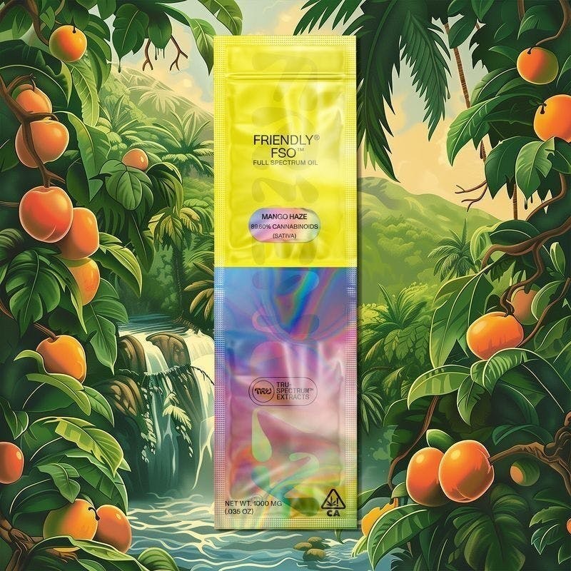 Friendly Brand - Friendly Brand | FSO Applicator | Mango Haze | Extract Oils | 1g - 1