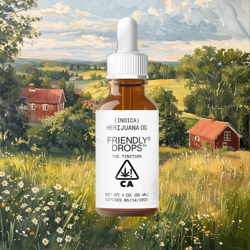 Friendly Brand - Friendly Brand | Friendly Drops | Herijuana OG | Tinctures | 1000mg | 30ml - 1