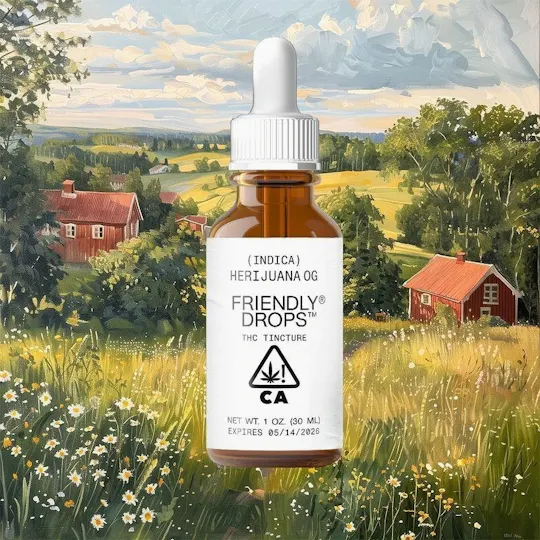 Friendly Brand - Friendly Brand | Friendly Drops | Herijuana OG | Tinctures | 1000mg | 30ml - 1