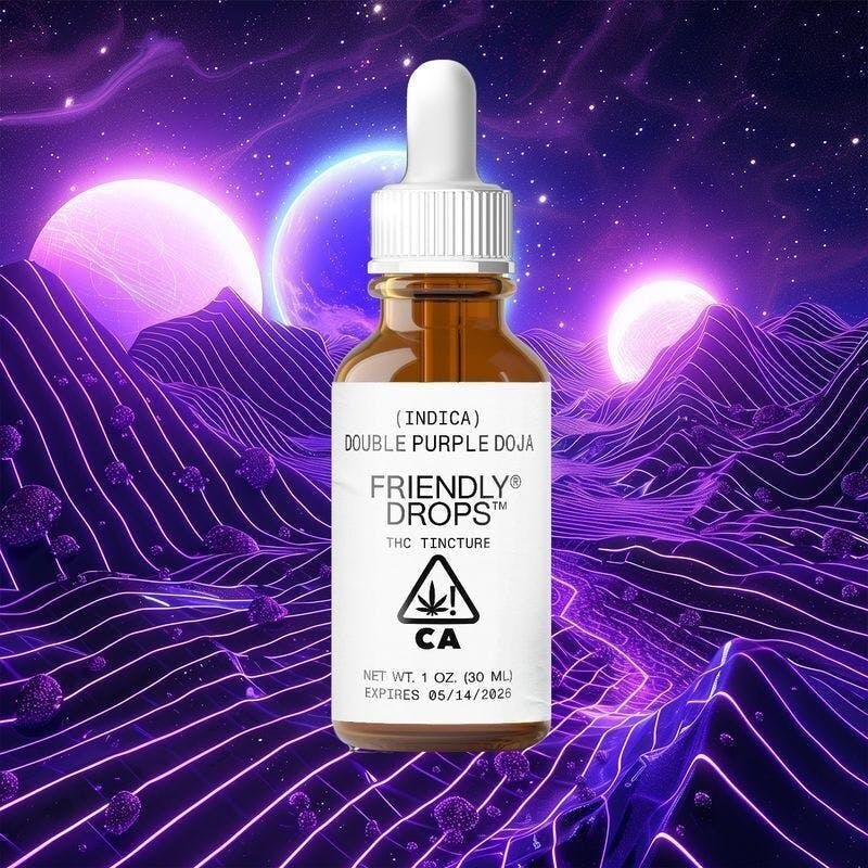 Friendly Brand - Friendly Brand | Friendly Drops | Purple Doja | Tinctures | 1000mg | 30ml - 1