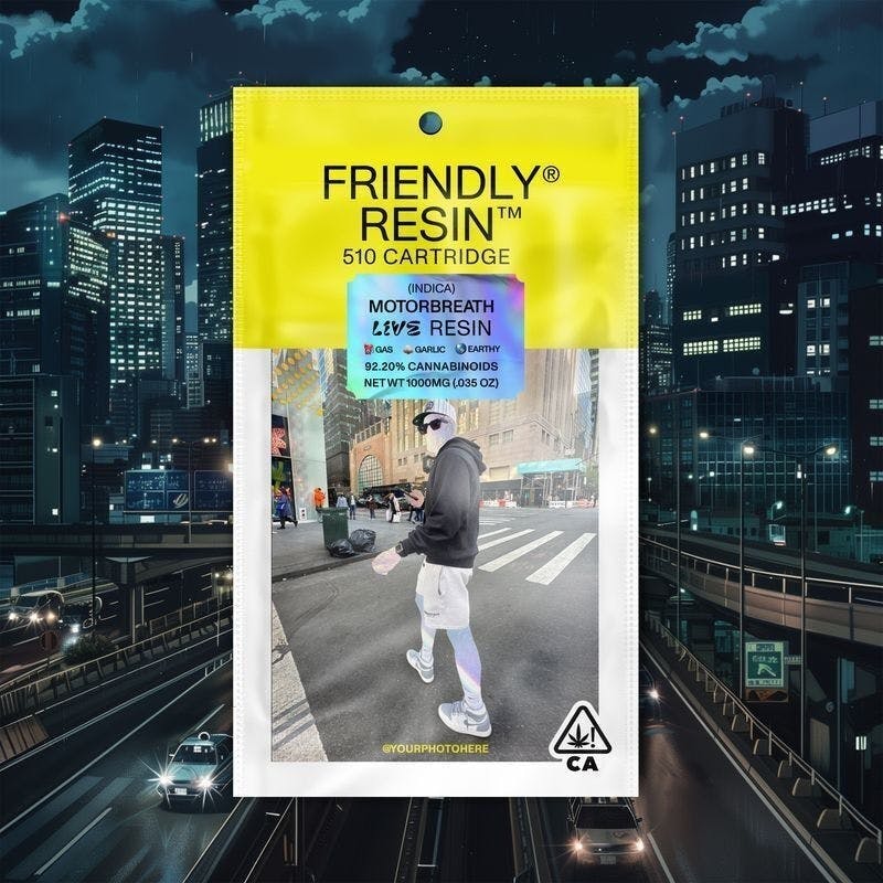 Friendly Brand - Friendly Brand | Motorbreath | Live Resin Cartridge | 1g - 1