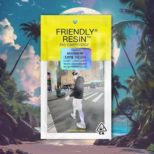 Friendly Brand - Friendly Brand | Moonbow | Live Resin Cartridge | 1g - 1