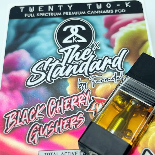 Twenty Two K / 22k - 22K x The Standard by Farmdale - Black Cherry Gushers 1.0ml POD - 1