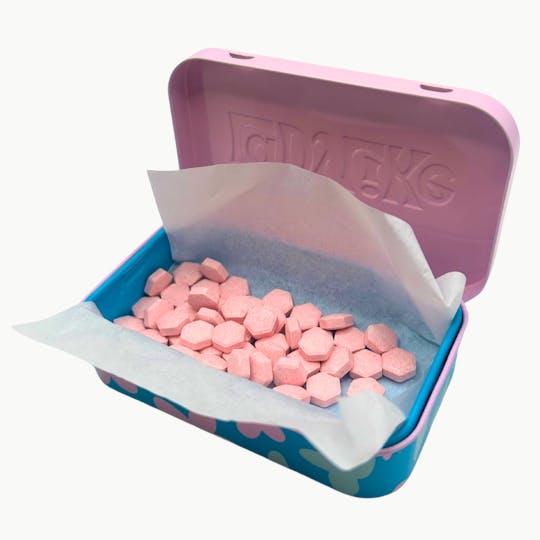 Ladylike - 1:1 STRAWBERRIES & CREAM FLOWER DROPS 100MG - 1