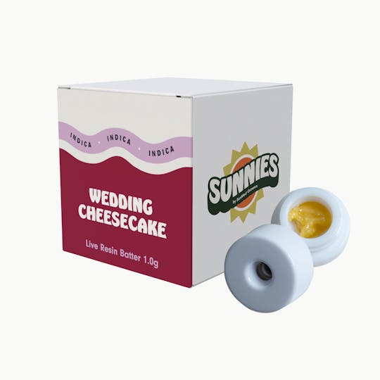 SunMed Growers - Wedding Cheesecake Live Resin Batter 1.0g - 1