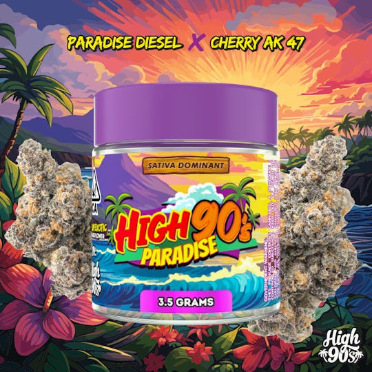 HIGH 90s - High 90s : High 90's Paradise 3.5g Flower - 1