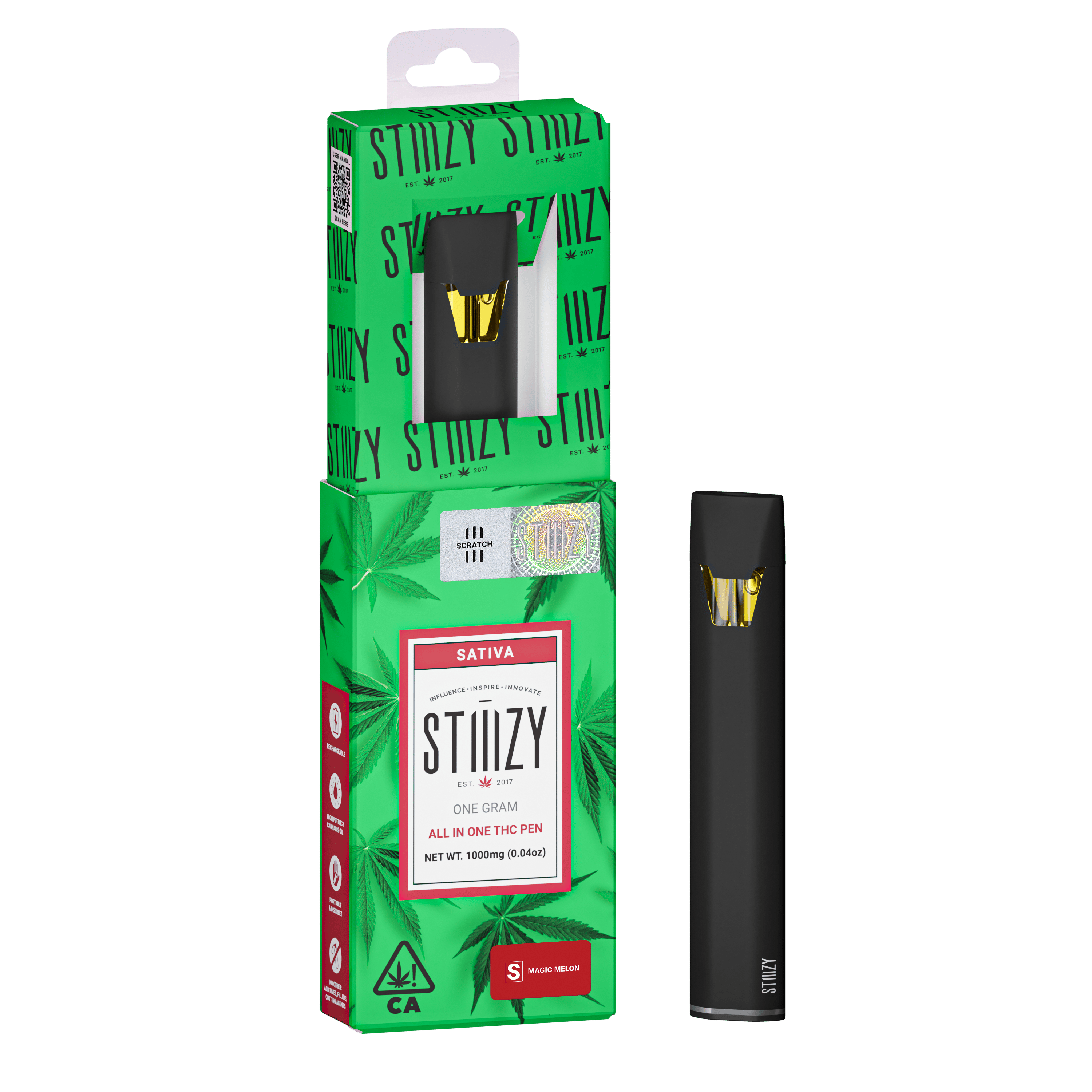 STIIIZY - Vape - MAGIC MELON 1G All-In-One - 1