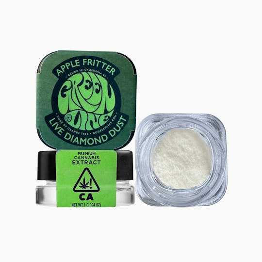 Greenline - Apple Fritter - LIVE Diamond Dust - Extract - Hybrid - 1g - 1
