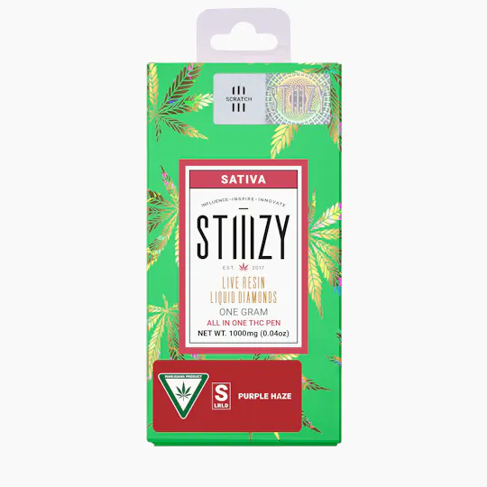 STIIIZY - Vape - PURPLE HAZE 1G LQD All-In-One - 1