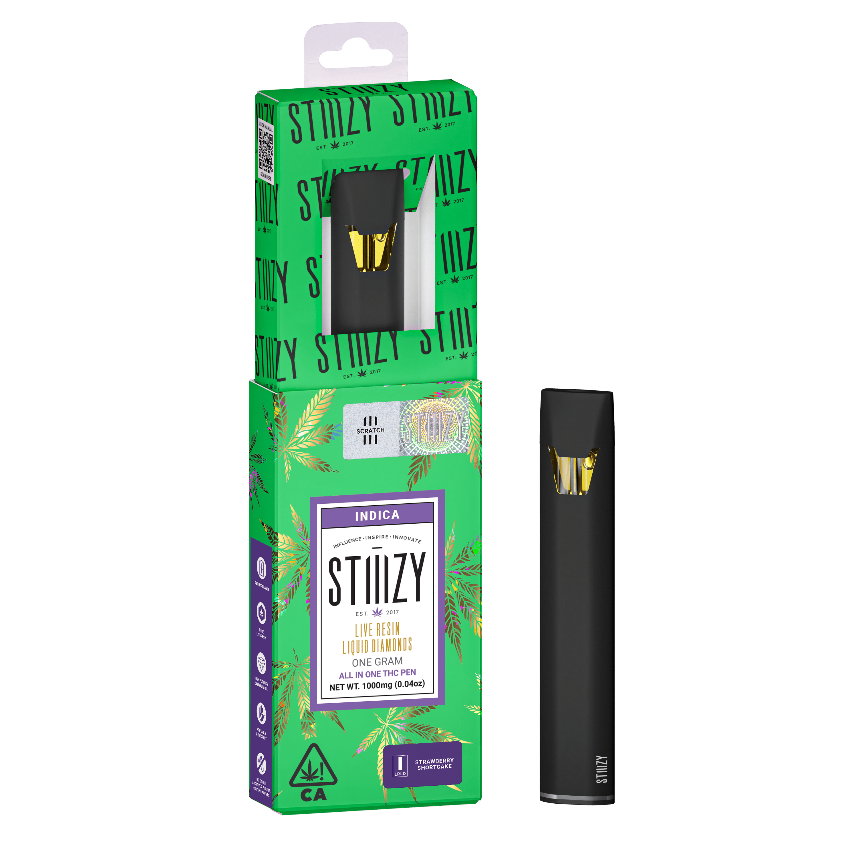 STIIIZY - Vape - TAHOE OG 1G LQD All-In-One - 1