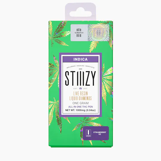 STIIIZY - Vape - STRAWBERRY SC 1G LQD All-In-One - 1