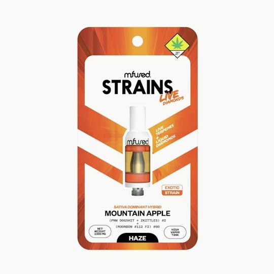 MFused - STRAINS Live Diamonds Tank - Mountain Apple - 1