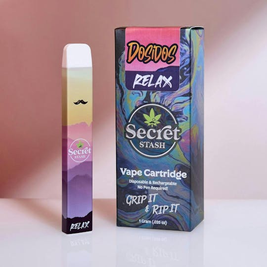 Secret Stash - Secret Stash | Disposable Cart | Relax | Dosidos | 1g - 1