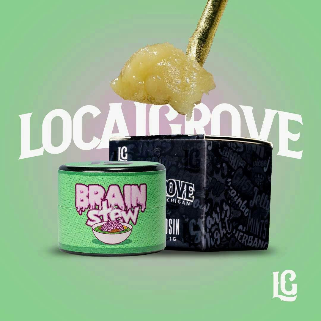 Local Grove - Local Grove Live Hash Rosin Sauce | Brain Stew | 1G - 1