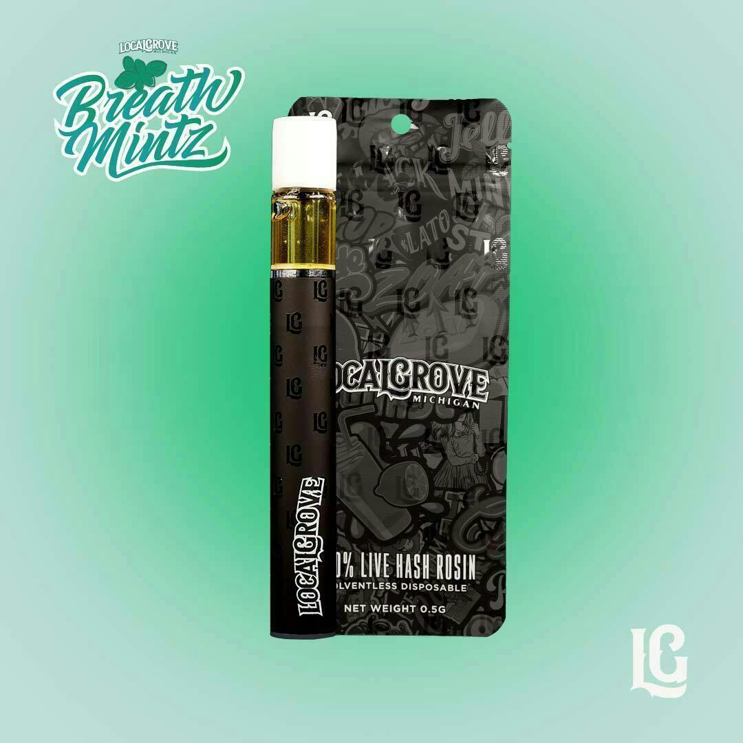 Local Grove - Local Grove Live Hash Rosin Disposable | Breath Mintz | 0.5G - 1
