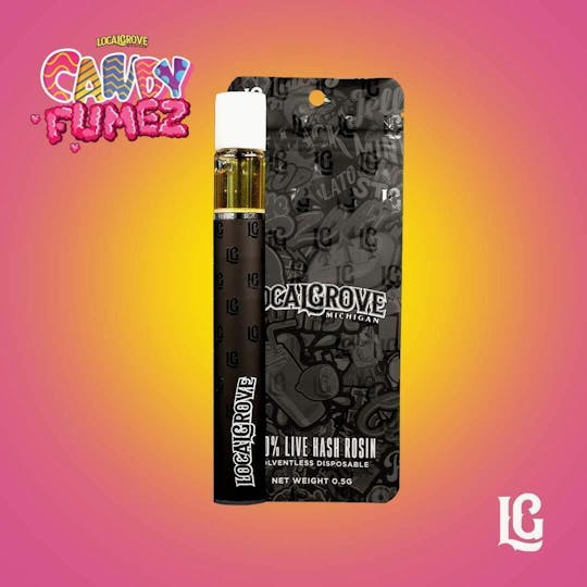 Local Grove - Local Grove Live Hash Rosin Disposable | Candy Fumez | 0.5G - 1
