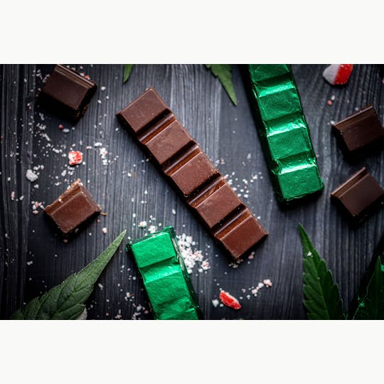 Rosie's Confections - Dark Chocolate Peppermint Mini-Bars - 1