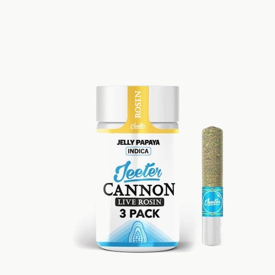 Jeeter - Jeeter Cannon Live Rosin - 3 Pack - Jelly Papaya - 1