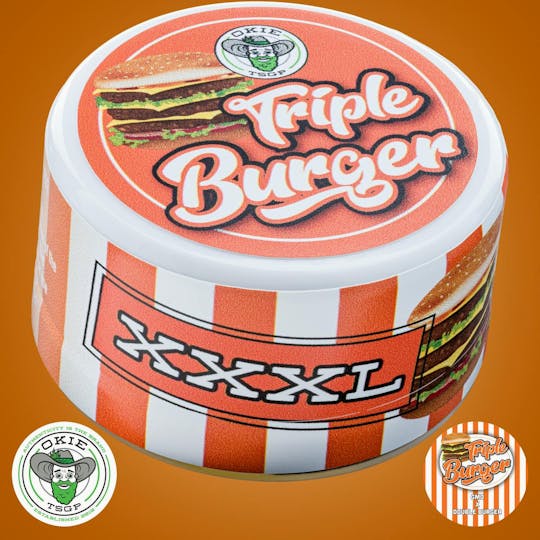 Okie TSGP - Triple Burger - 1g - Live Hash Rosin Jam - 1