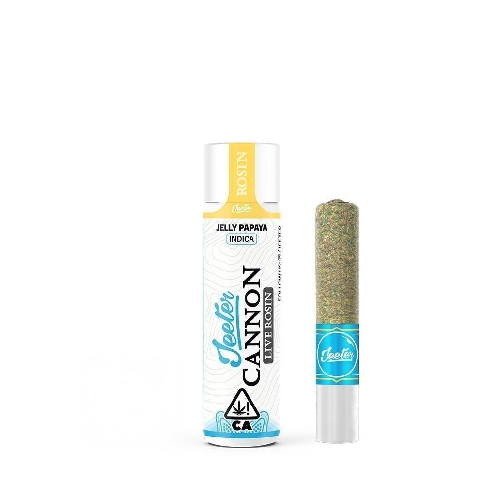 Jeeter - Jeeter | Jelly Papaya | Live Rosin Cannon | Infused Joint | 1.3g - 1