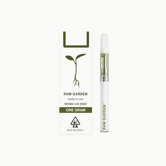 Raw Garden - Banana Cream OG 1.0G Ready-to-Use Refined Live Resin™ Pen - 1