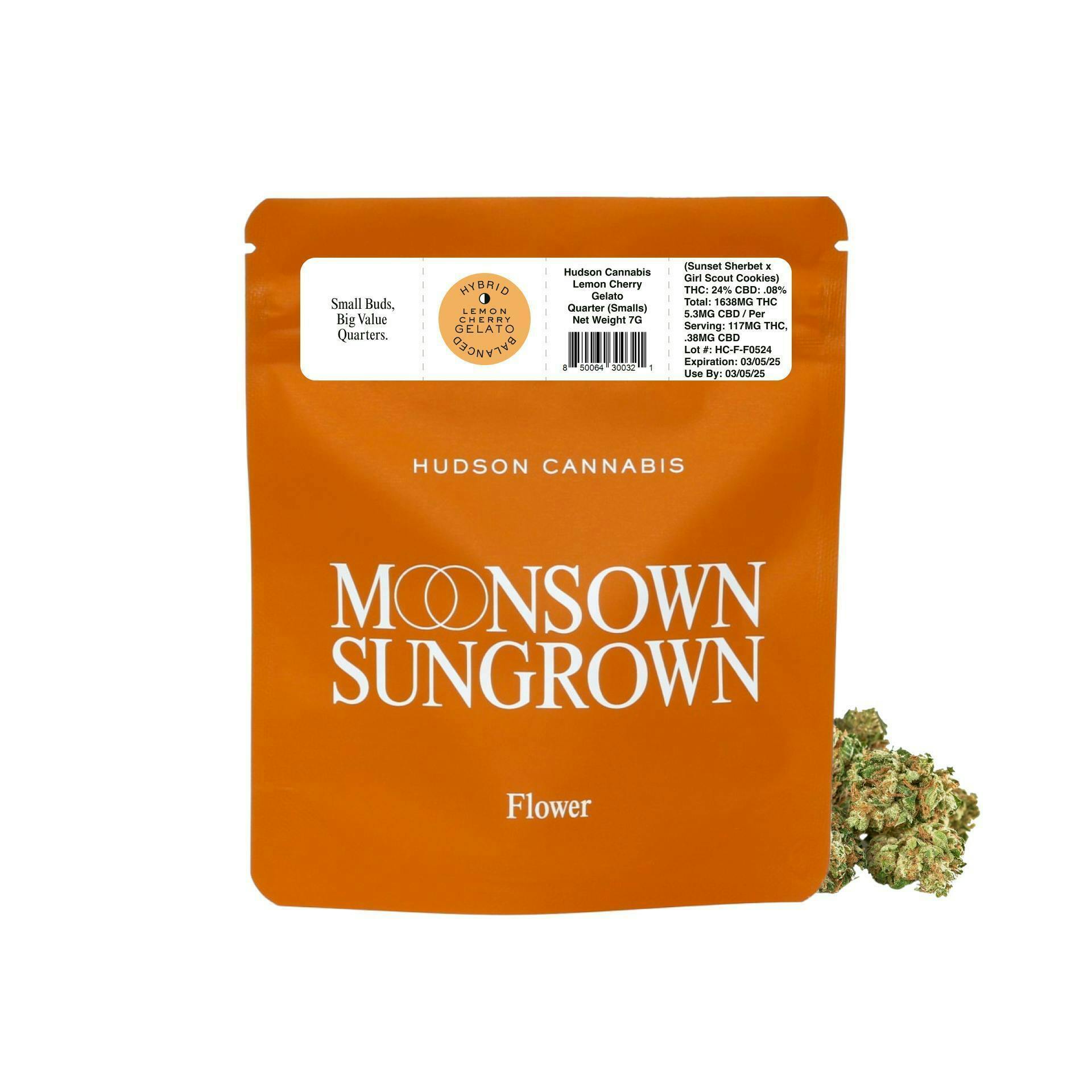 Hudson Cannabis - Hudson Cannabis| Lemon Cherry Gelato| Smalls| 7g - 1