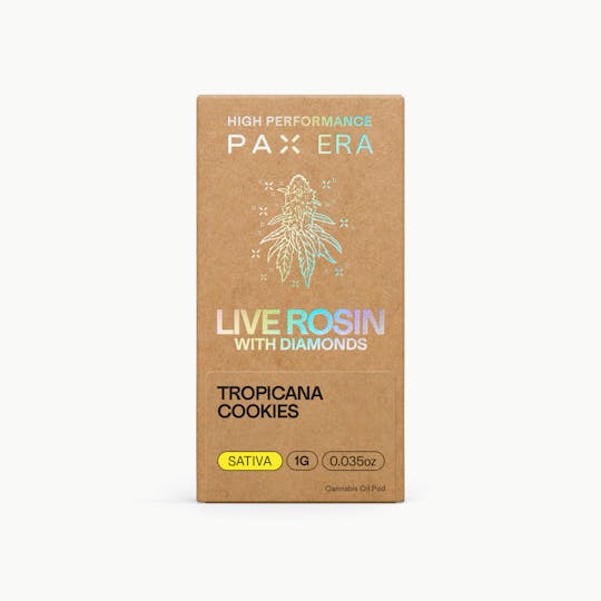PAX - Live Rosin with Diamonds - Tropicana Cookies 1g - 1