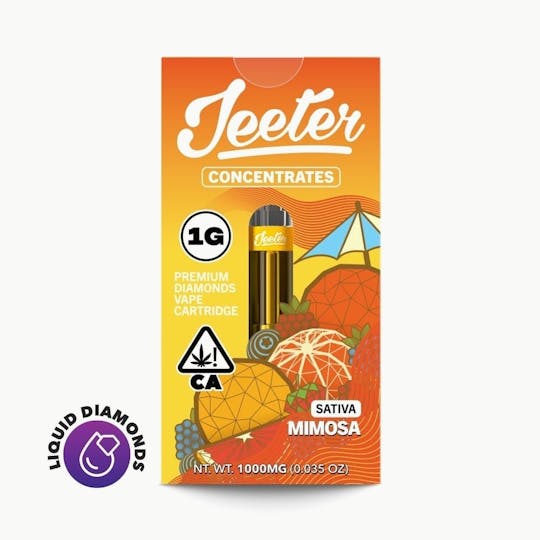 Jeeter - Jeeter Concentrates Diamonds Vape Cartridge - Mimosa - 1